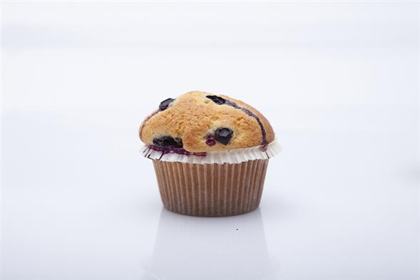 Muffin. Blåbær