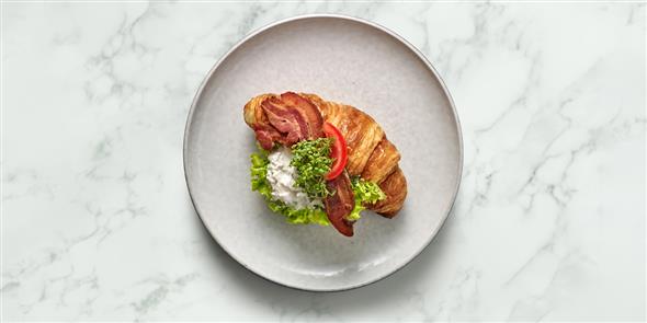 Crossaint med hønsesalat