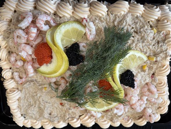 Tunmousse lagkage