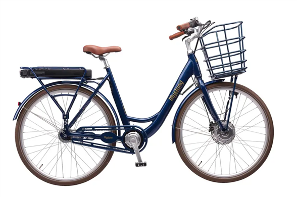 Mustang Augusta Electric 28'' elcykel 8 gear - Deep Sea